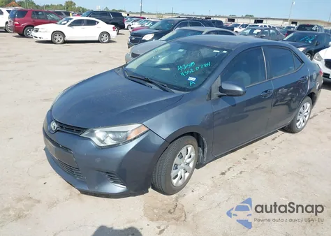 2015 Toyota Corolla Le from USA, damaged, VIN 5YFBURHE7FP340603